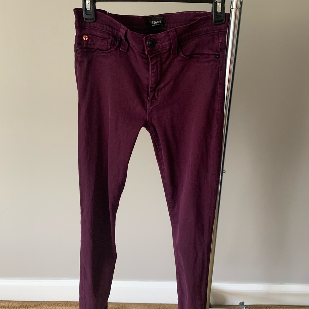 Hudson nico super skinny mid rise jeans